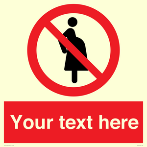 Custom prohibition not for pregnant women